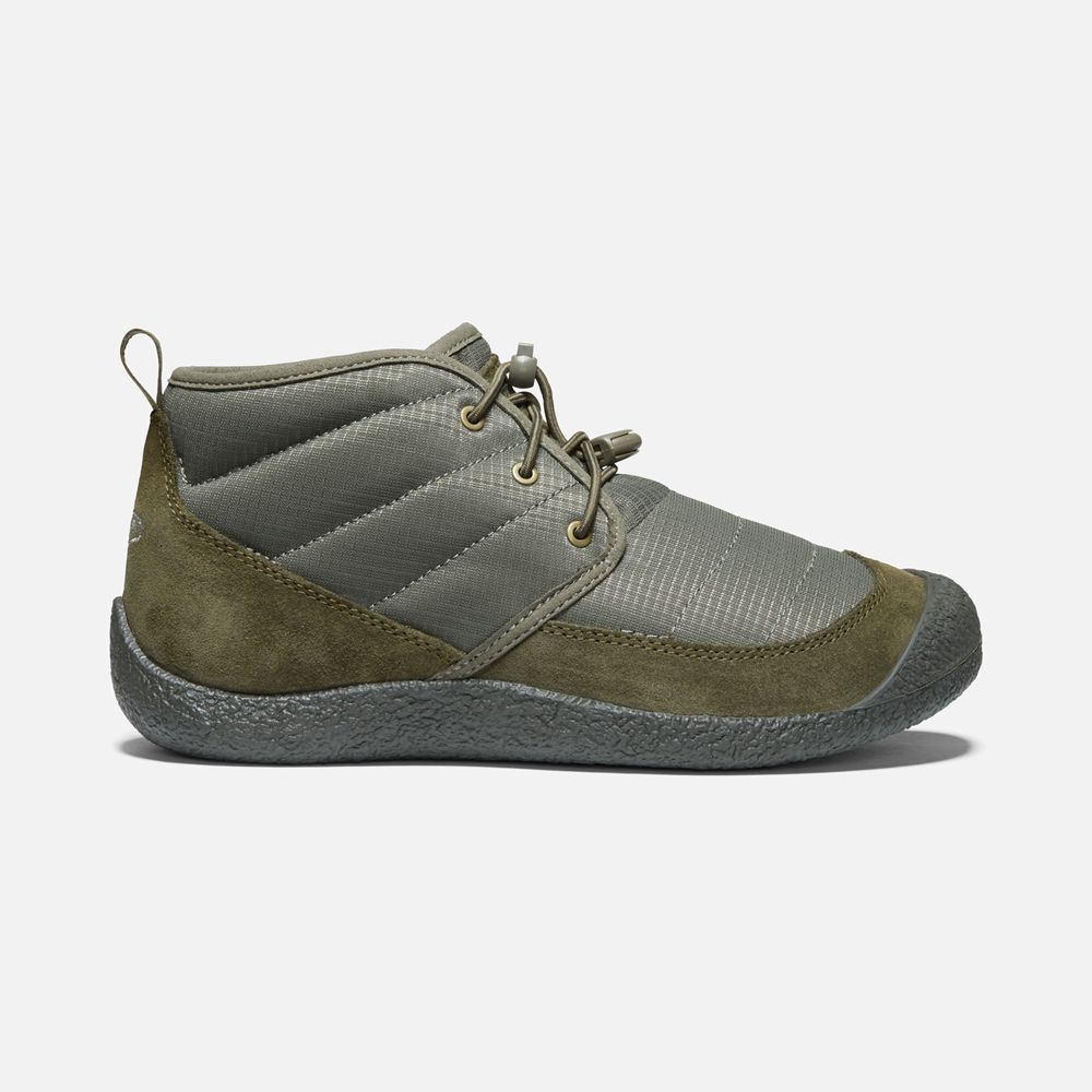 Botas Chukka Keen Mexico Verde Oliva - Mujer Howser Ii - PK8152467